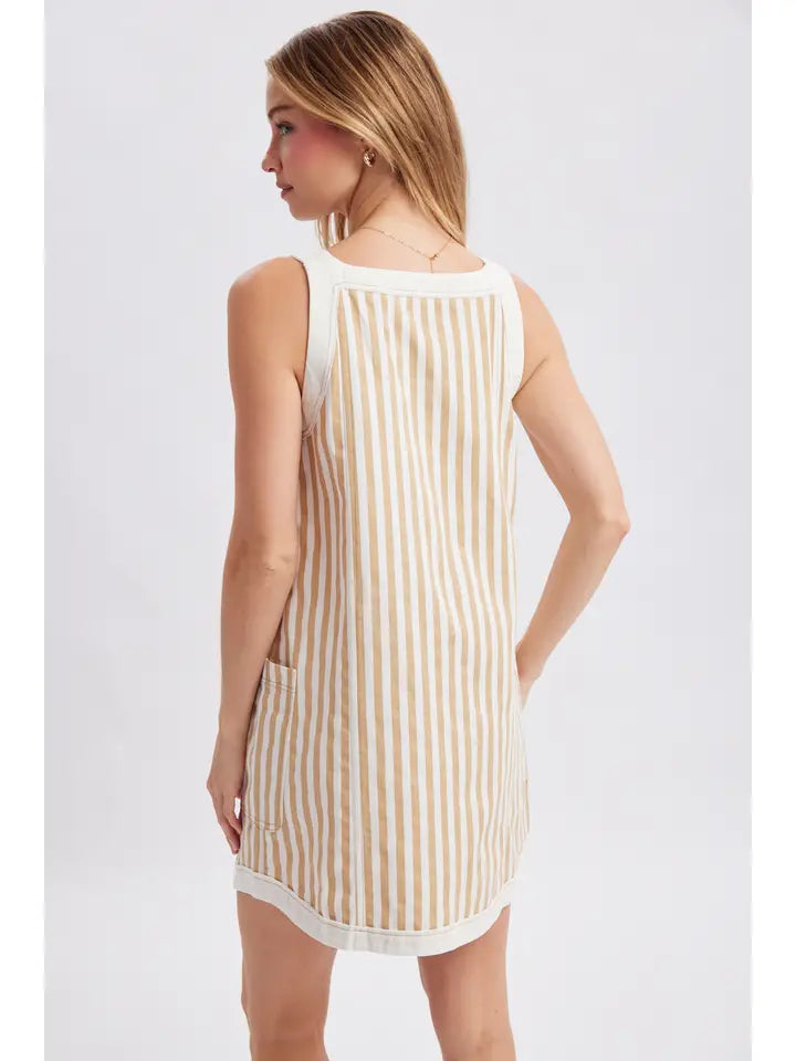 WISHLIST STRIPED DRESS