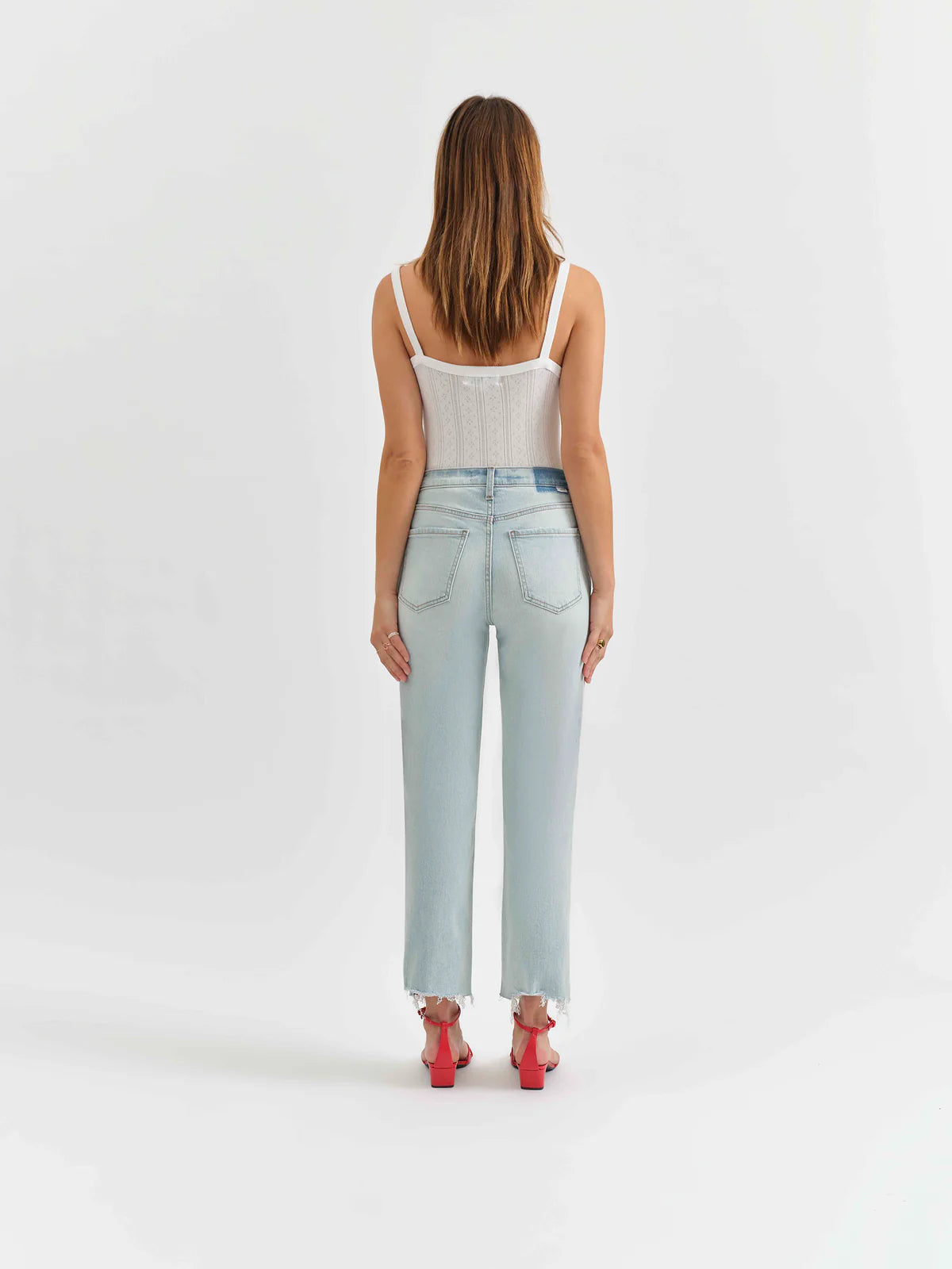 DAZE DENIM STRAIGHT UP HIGH RISE
