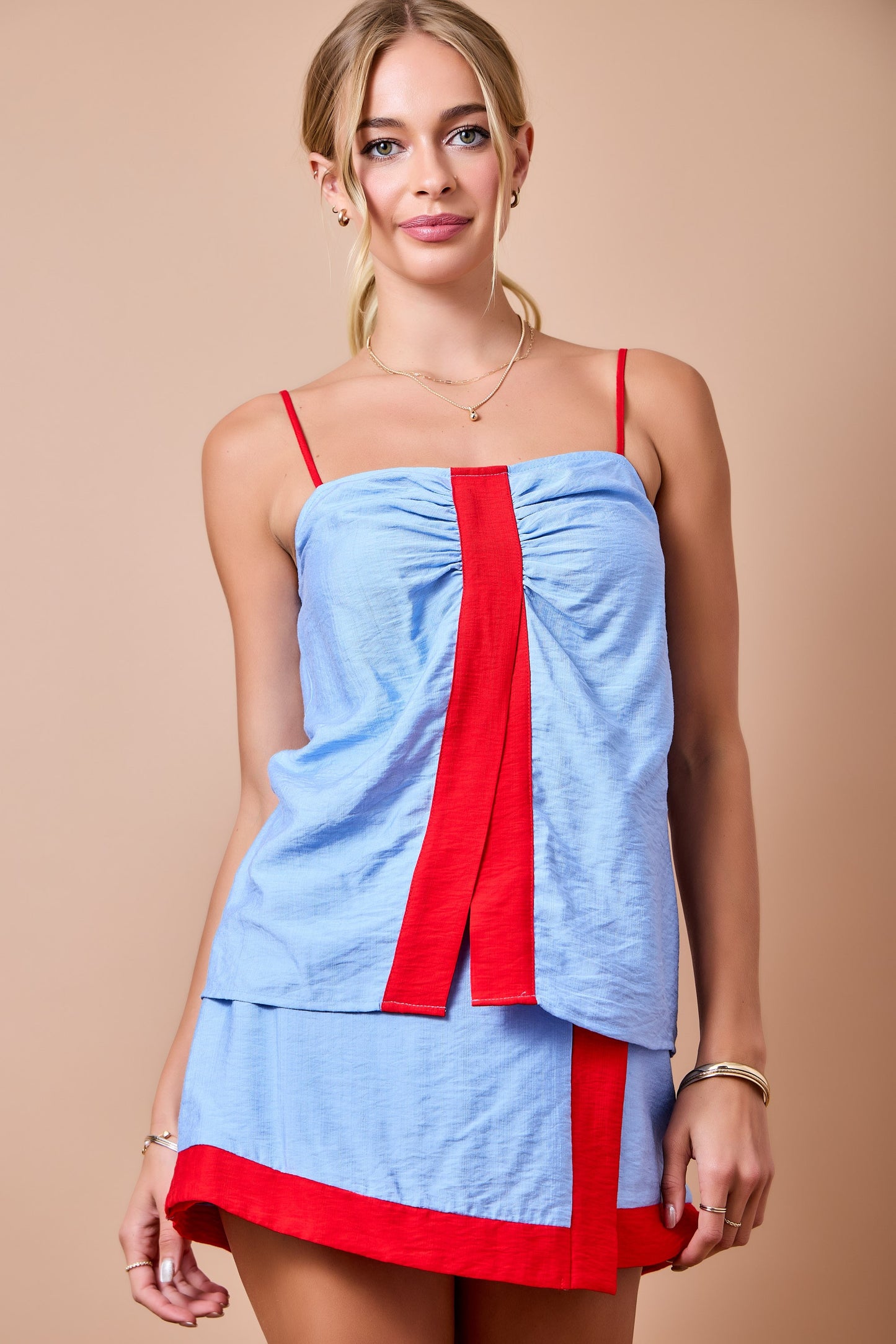 Open front Cami top