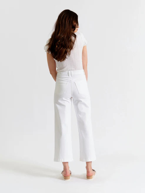 Valley Girl Wide Leg Ankle Jeans