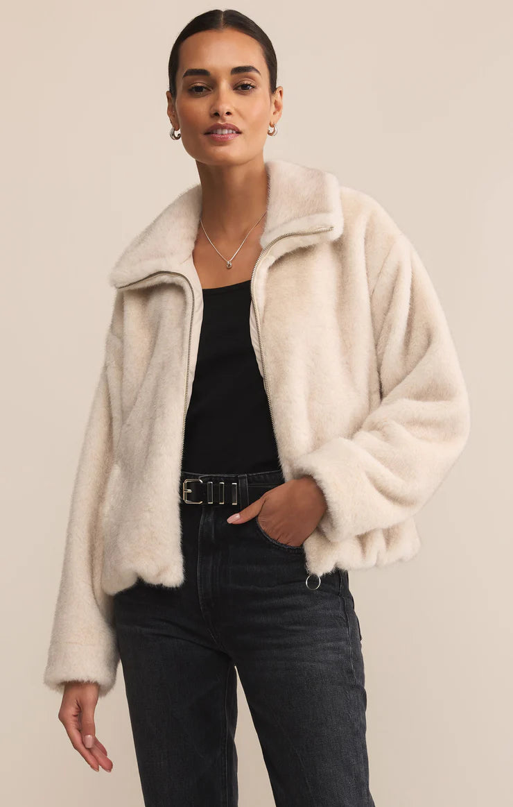 Z SUPPLY AMETYST FAUX FUR