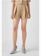 AUGUST APPAREL PLEATED SHORTS