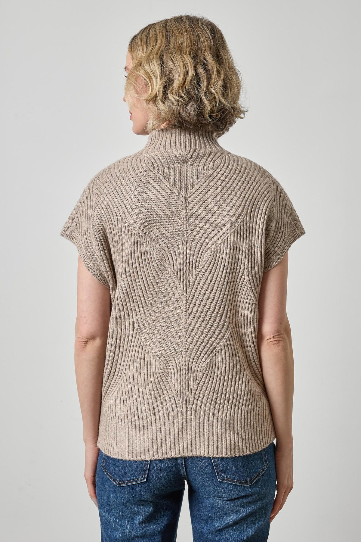 Lilla P Cable Wedge Sweater