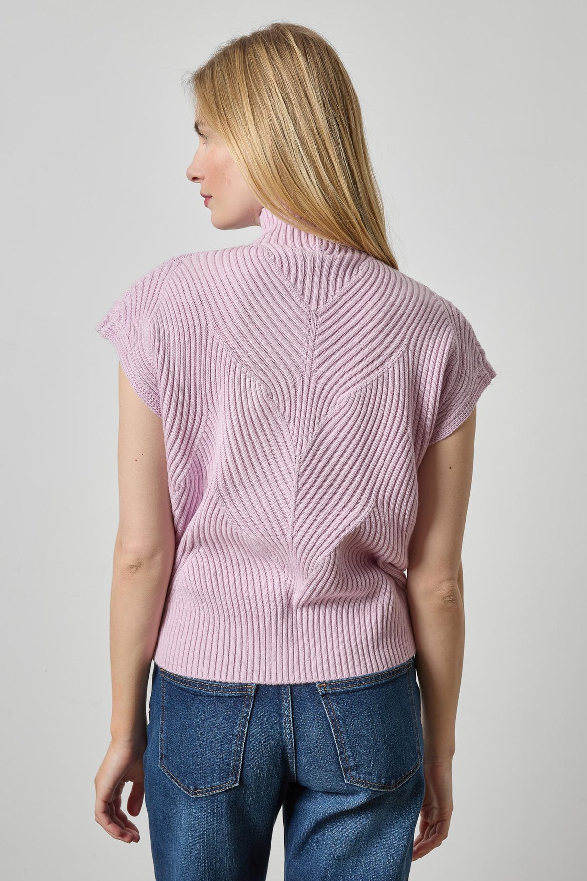 Lilla P Cable Wedge Sweater