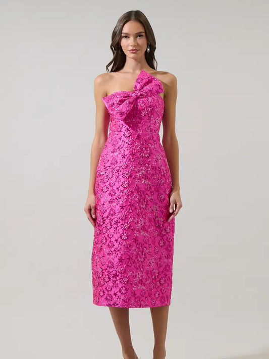 SUGARLIPS HARRINGTON BOW DRESS