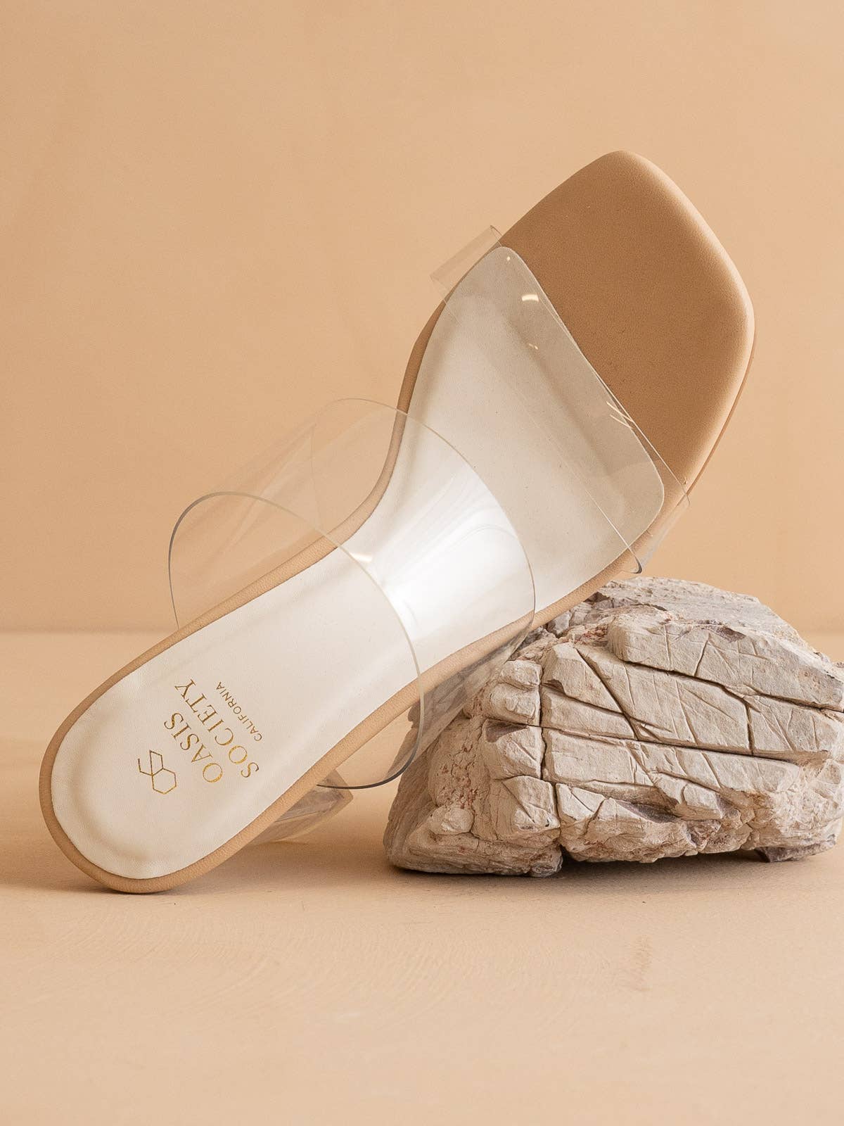 The Emma Clear | Invisible Block Heel