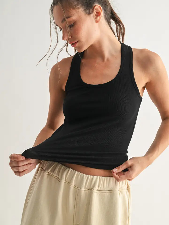 MONO B SLIM FIT TANK