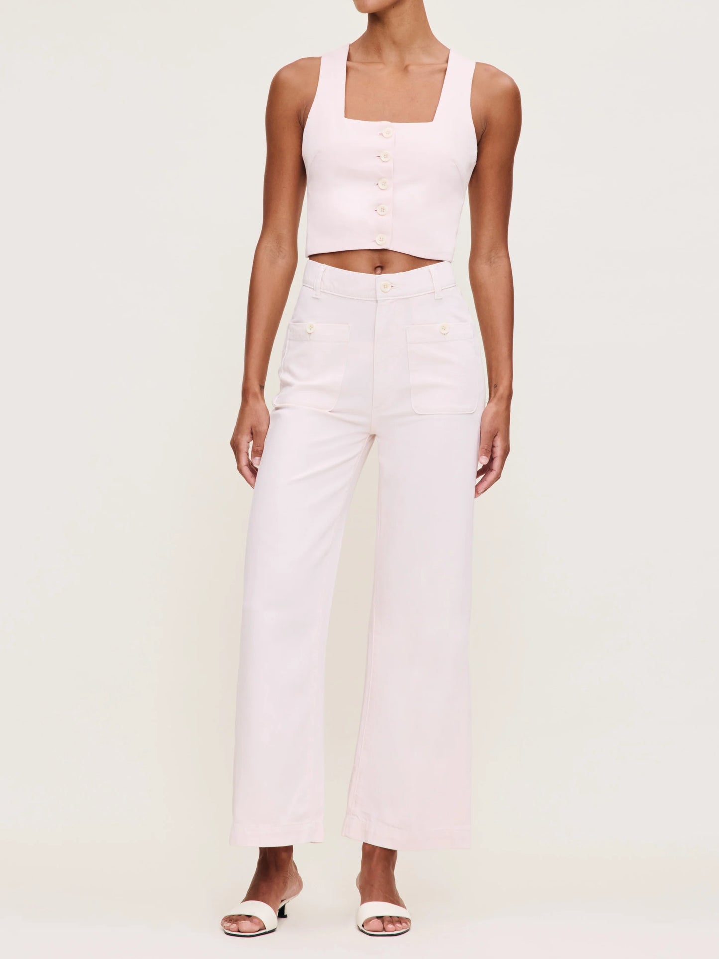 DL1961 HEPBURN WIDE LEG PANTS
