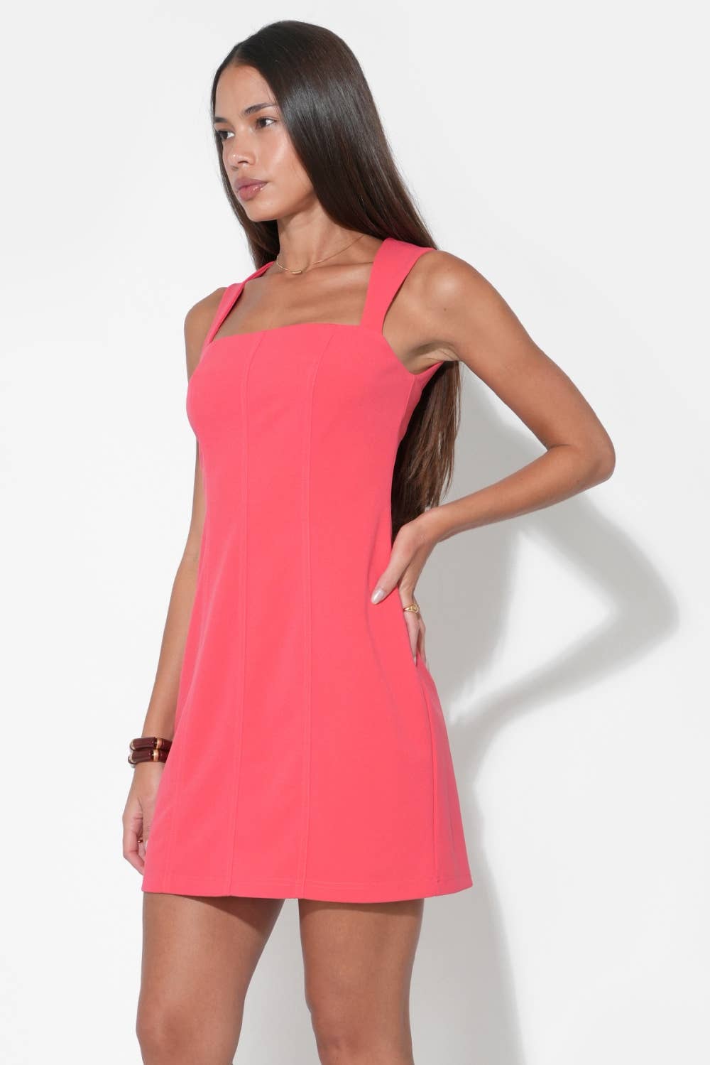 Kiara Cut-Out Back Slim Mini Dress