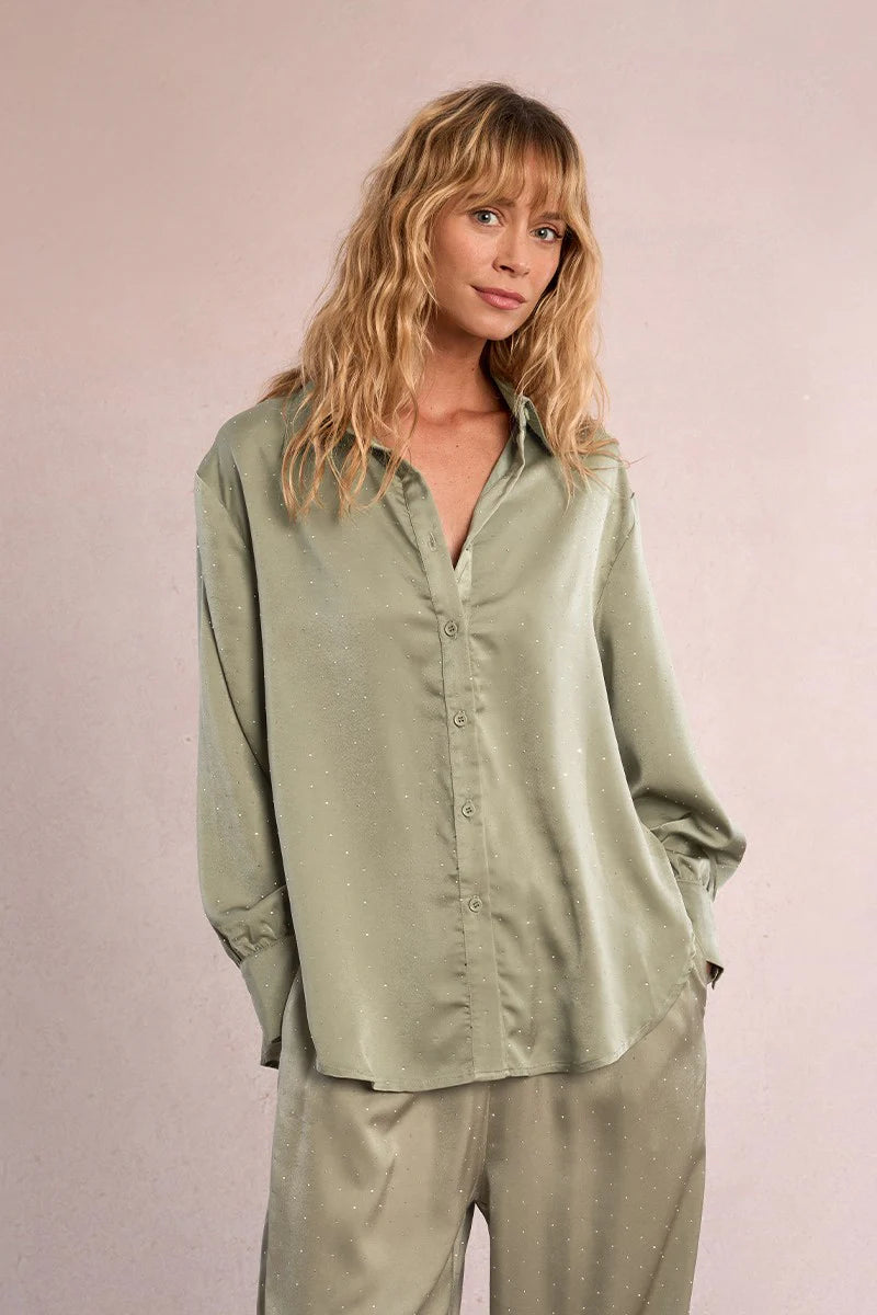 MOLLY BRACKEN WOVEN TOP