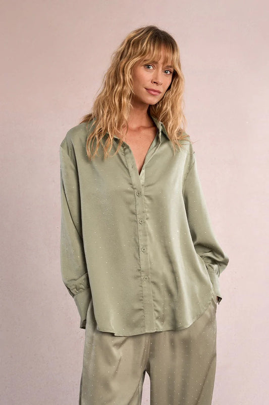 MOLLY BRACKEN WOVEN TOP