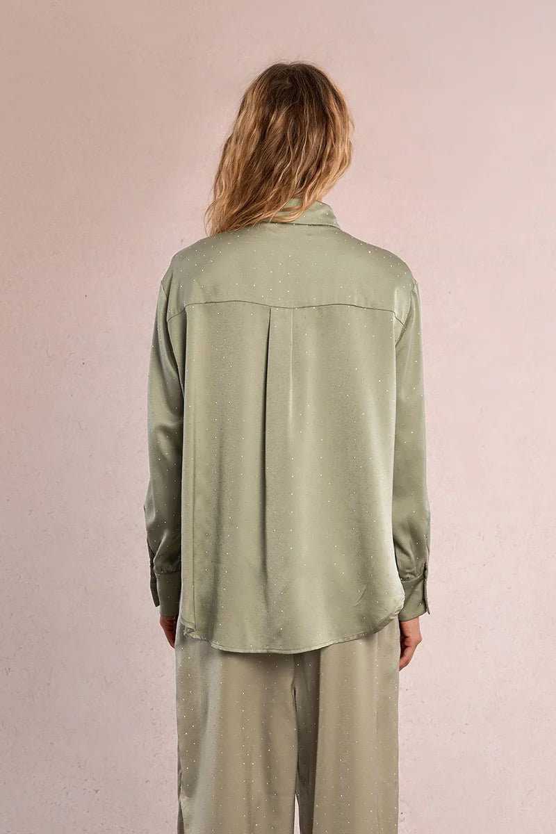 MOLLY BRACKEN WOVEN TOP
