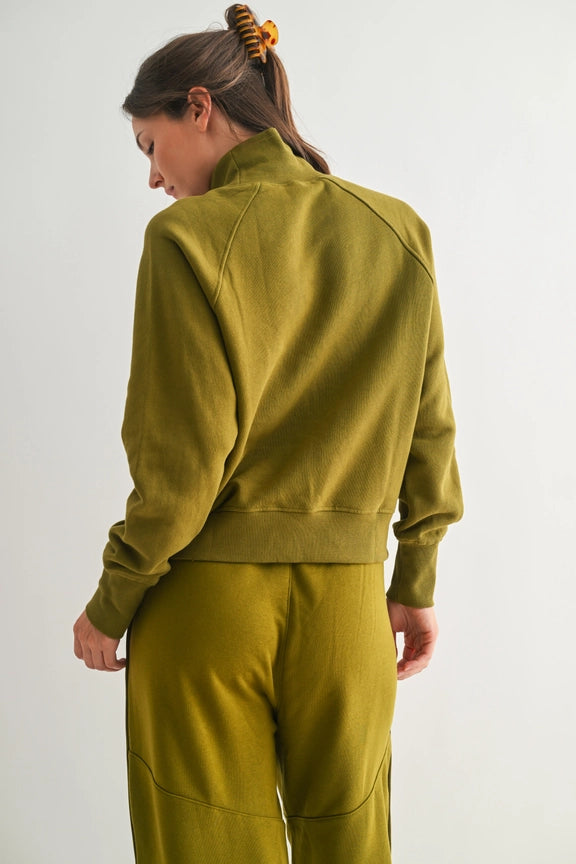 MONO B RAGLAN TURTLENECK