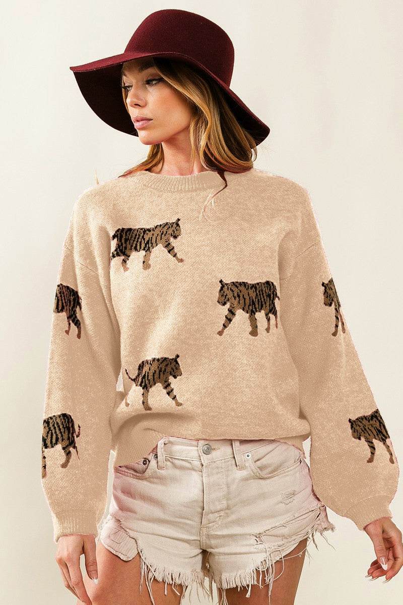 BIBI Tiger Sweatshirt  River Outfitters of Texas
