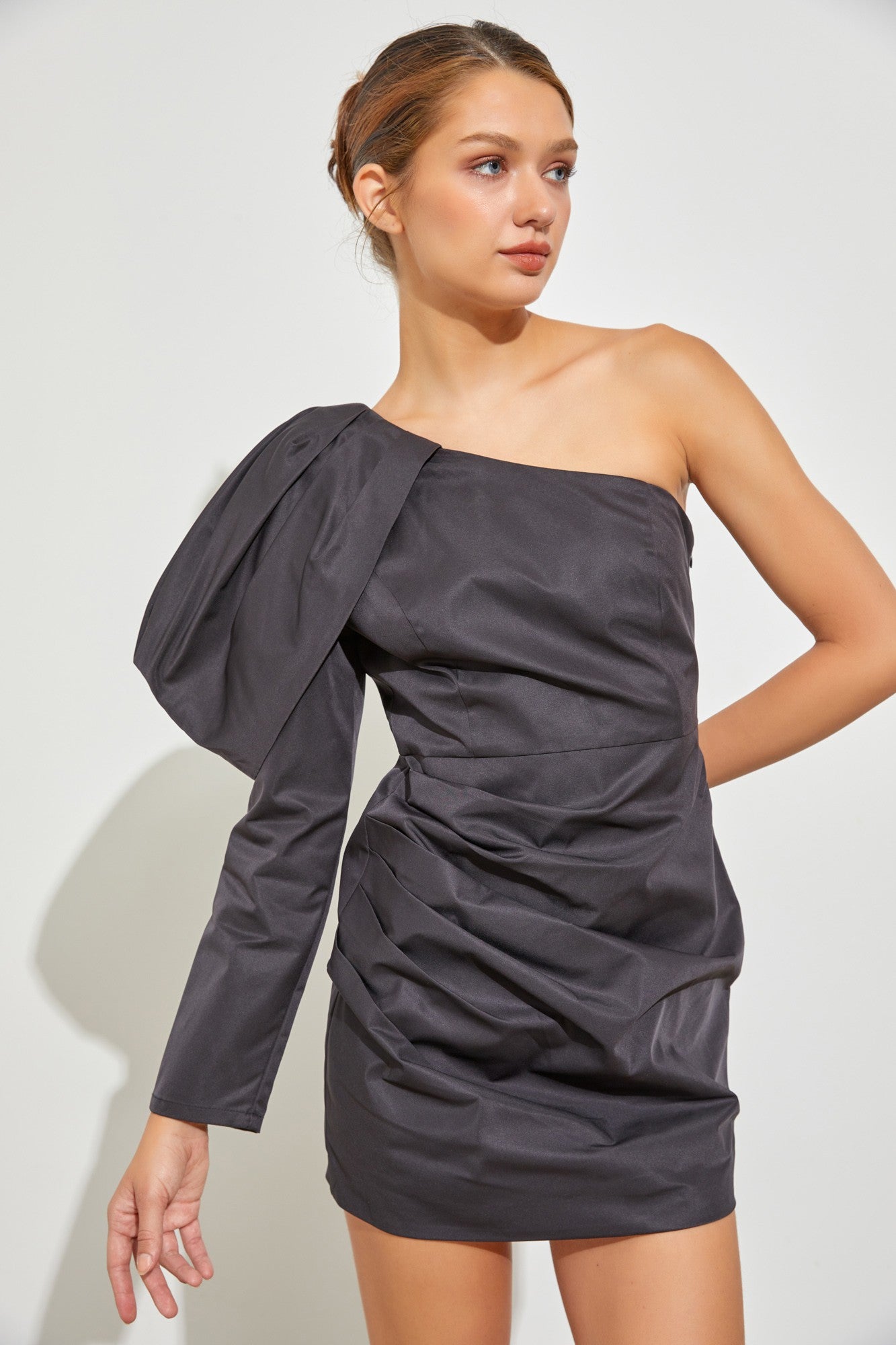 Load image into Gallery viewer, DO + BE ONE SHOULDER DRESS
