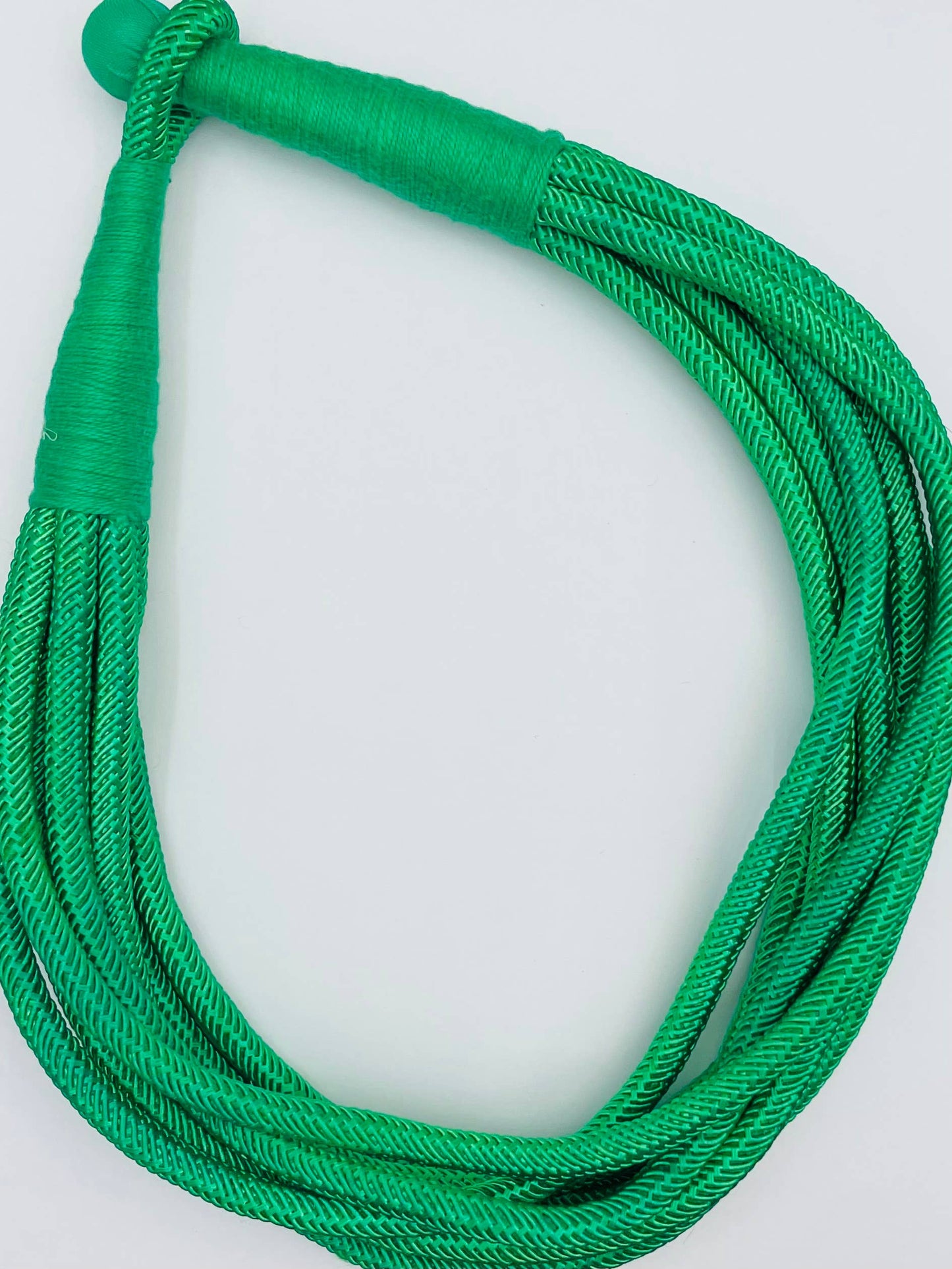 "Original" Slub 8-Strand Necklace (kelly green) NK263