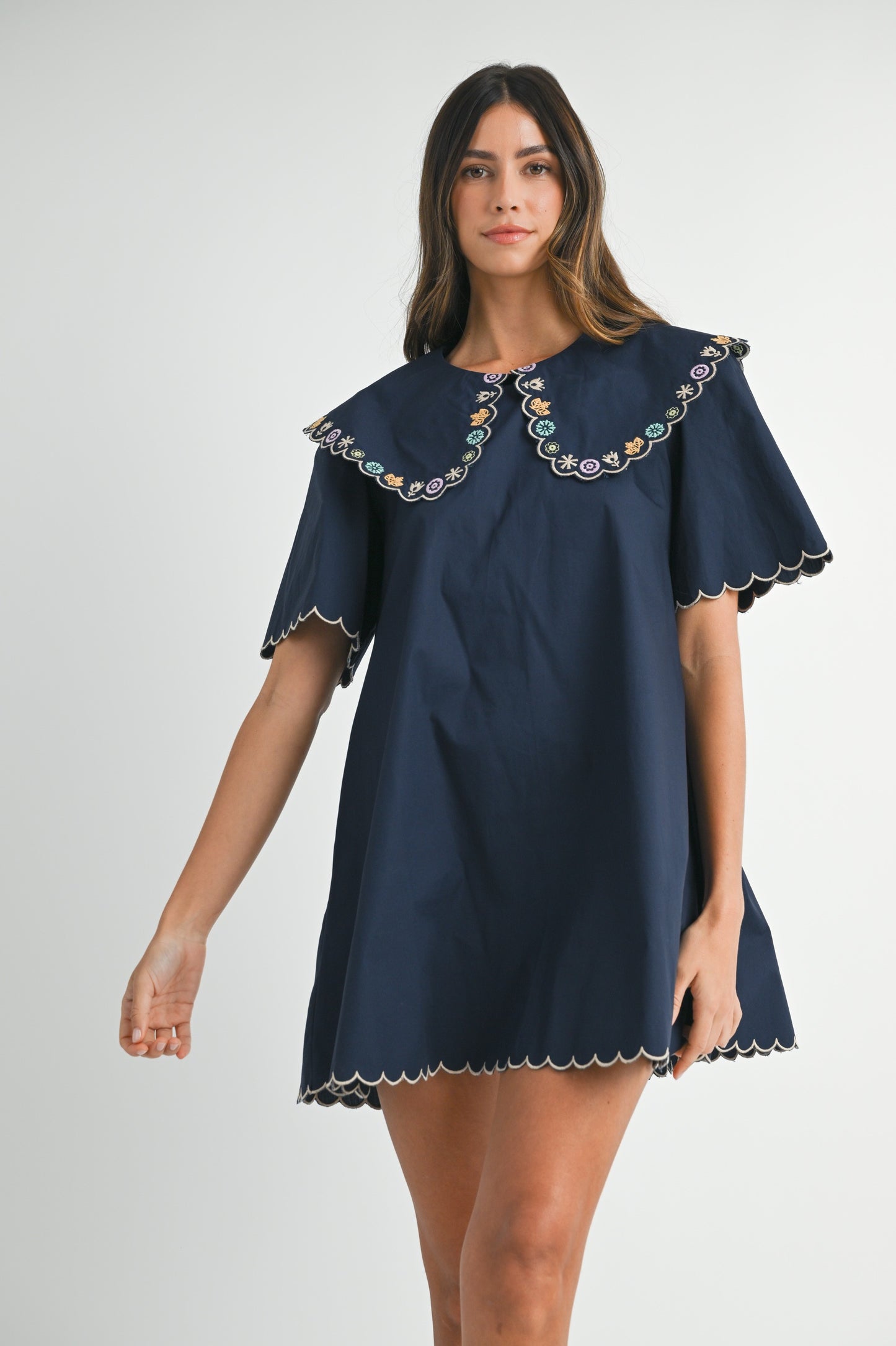 MABLE PETER PAN COLLAR DRESS