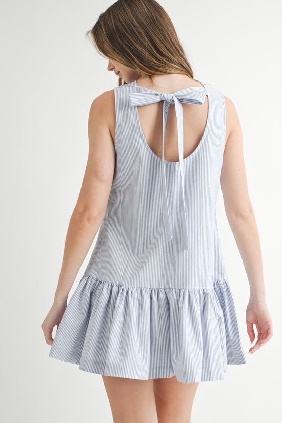 MABLE BACK TIE DETAIL DRESS