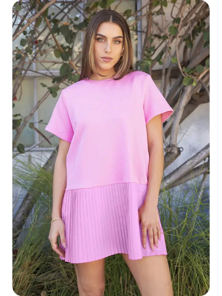 STRUT AND BOLT KNIT TEE DRESS