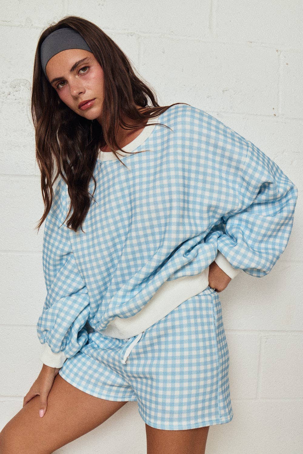 PX19244 - GINGHAM SHORT SET