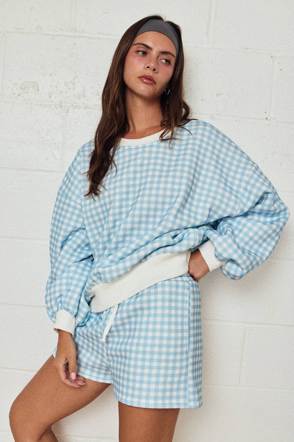 PX19244 - GINGHAM SHORT SET