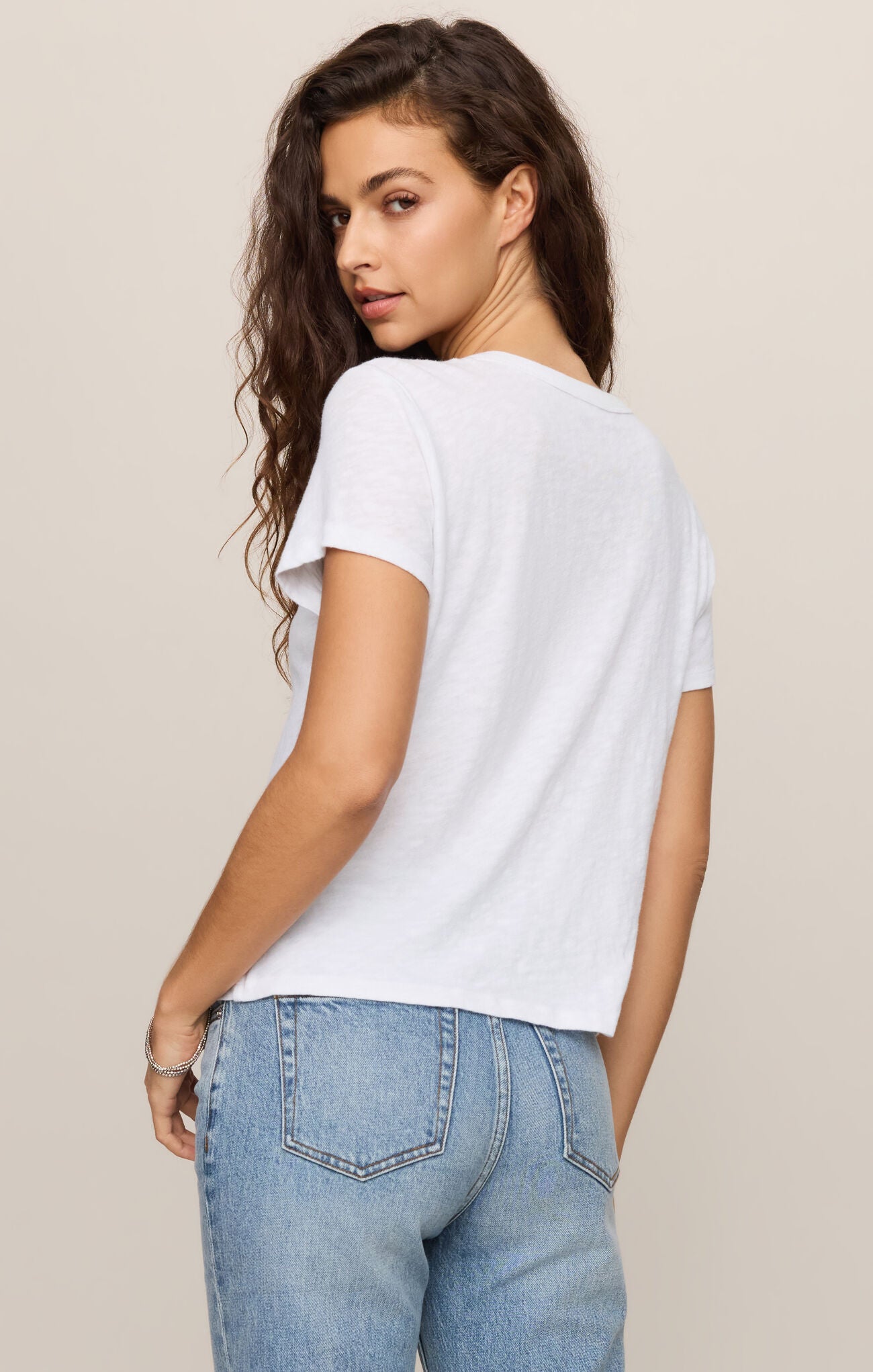 Junie Slub Tee Shirt