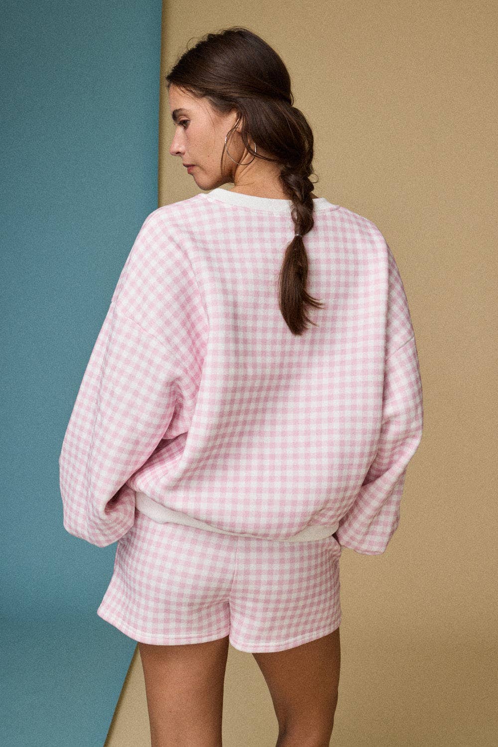 PX19244 - GINGHAM SHORT SET