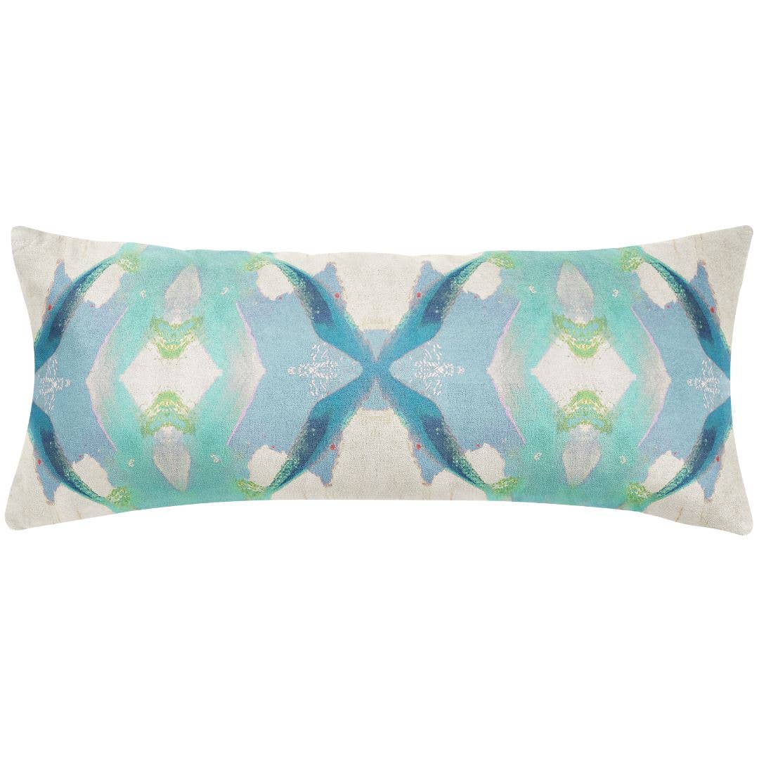 Jasmine Blue Decorative Pillow