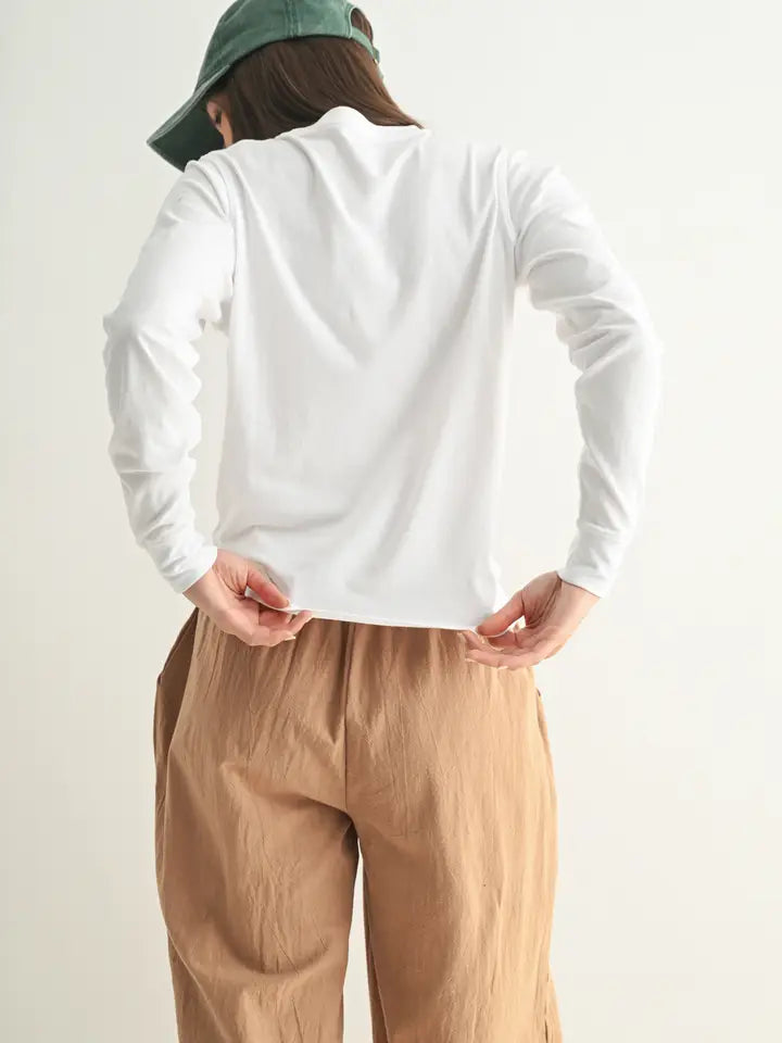 MONO B STONEWASH SHIRT