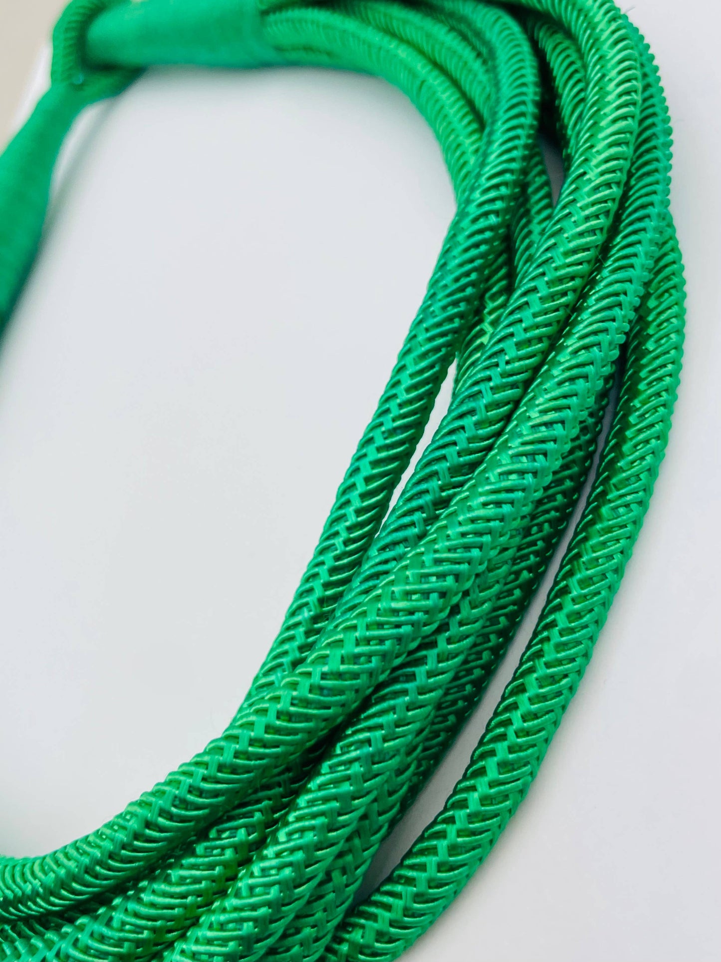 "Original" Slub 8-Strand Necklace (kelly green) NK263