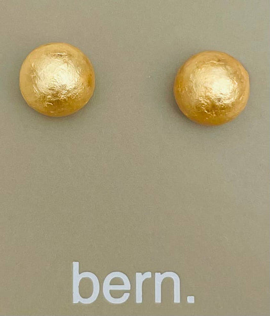 PEARL - Mache' Pearl (gold) BER216