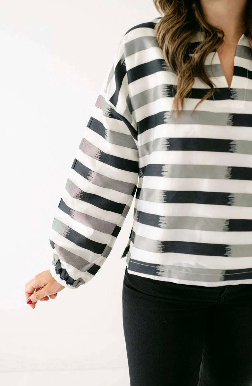 Emily McCarthy Long Sleeve Poppy in Truffle
