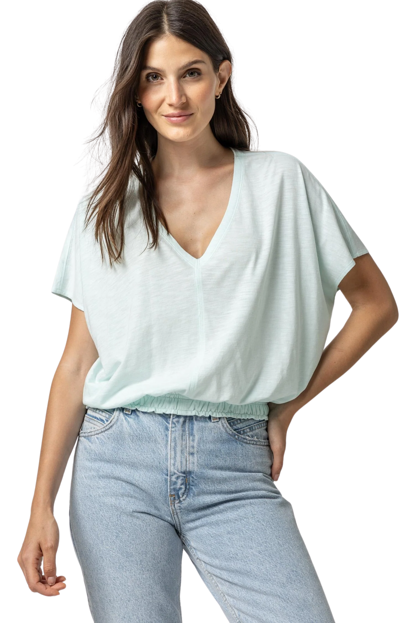 Load image into Gallery viewer, LILLA P V NECK DOLMAN
