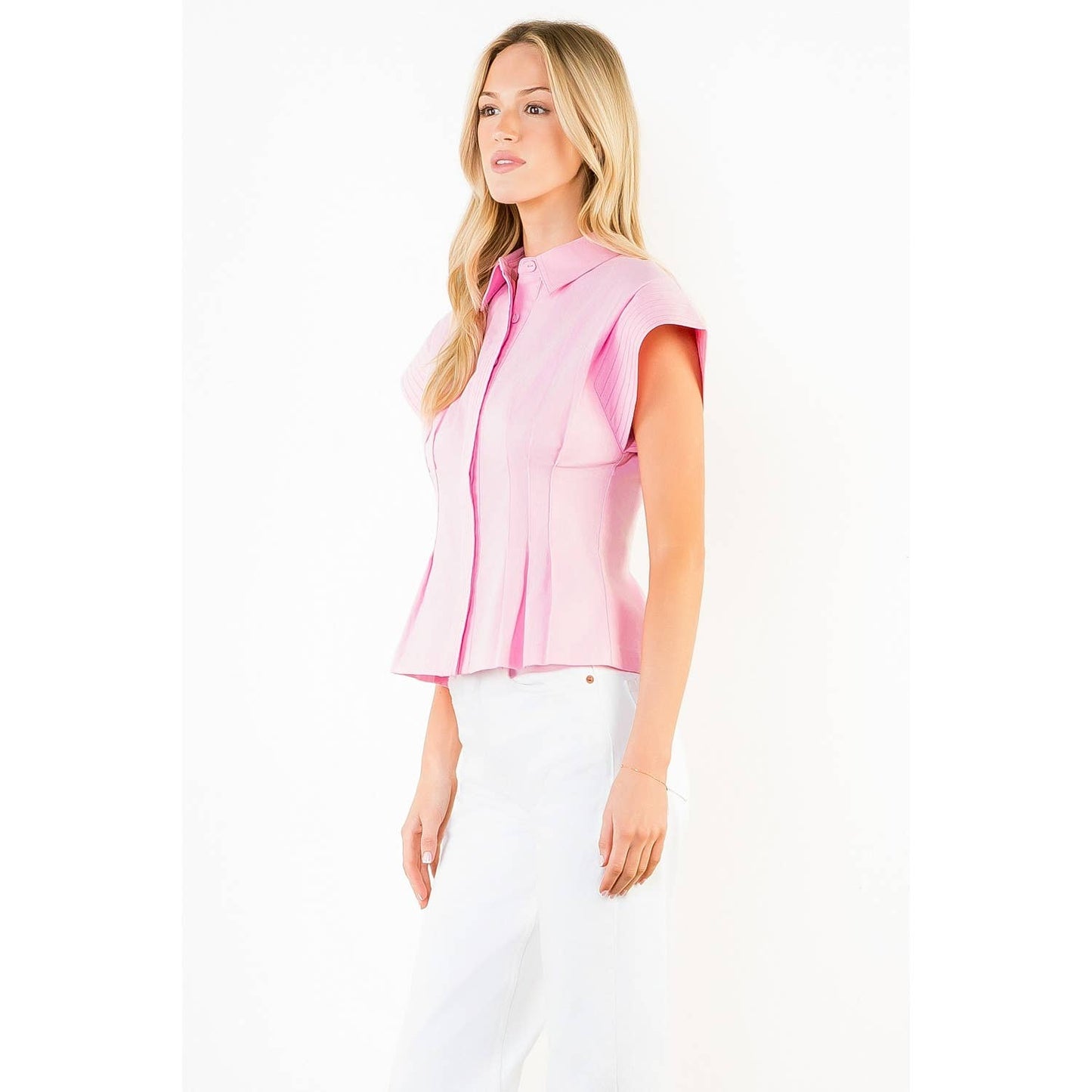Button Down Collared Shirt