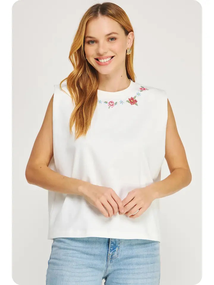 STRUT AND BOLT MUSCLE SHIRT