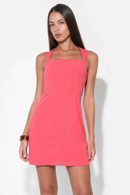 Kiara Cut-Out Back Slim Mini Dress