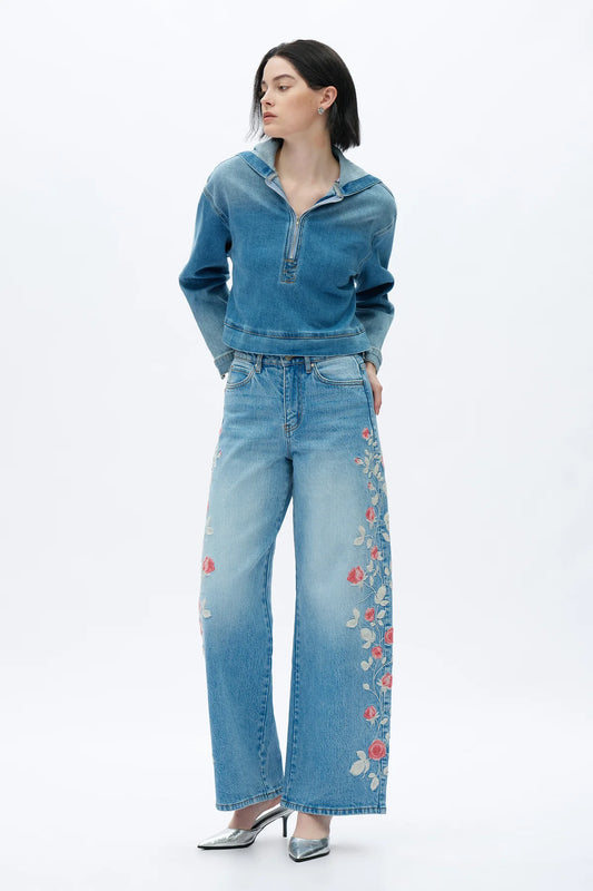 BAYEUA CROPPED HOODIE