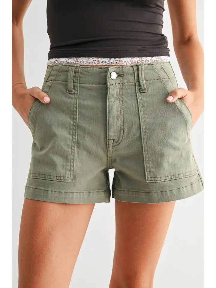 JBD TWILL SHORTS