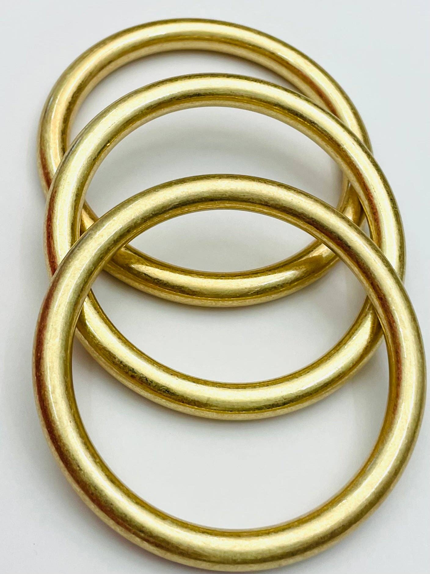 CHIC - Bold Vintage Bangles (set of 3)(matte gold) BR511