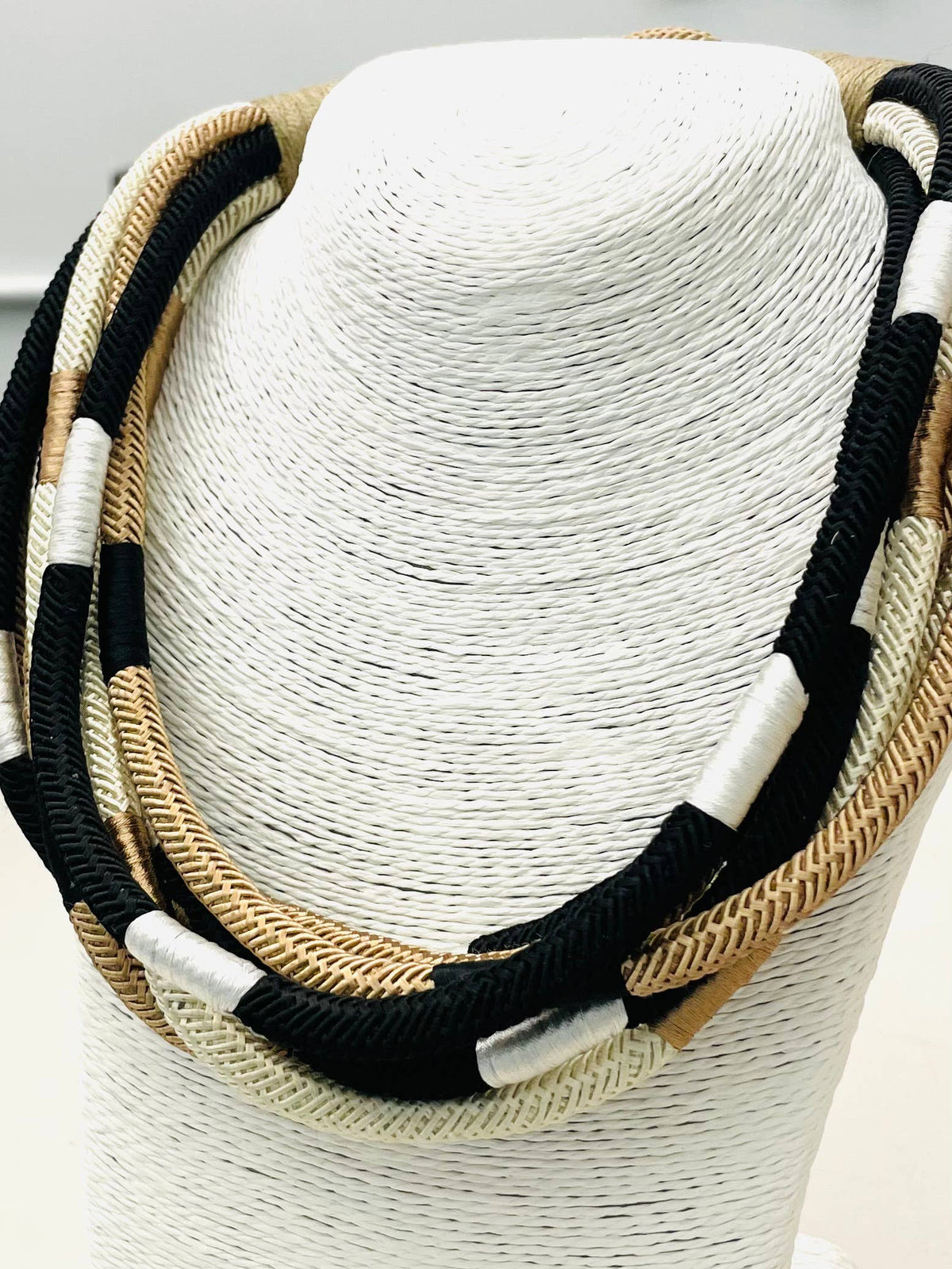 "Original" Slub 8-strand (black multi) NK600