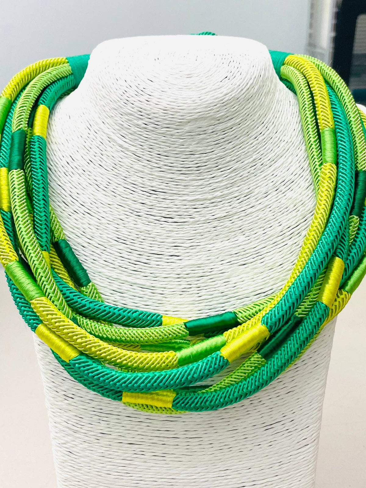 "Original" Slub 8-strand (green/citrus multi) NK851