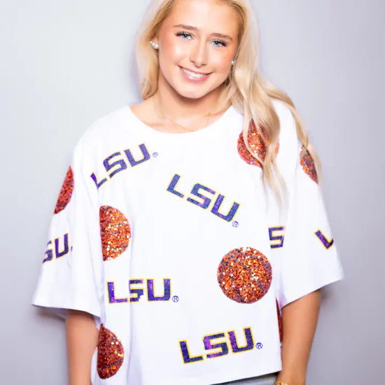 BOMB DESIGNS LSU SHIRT