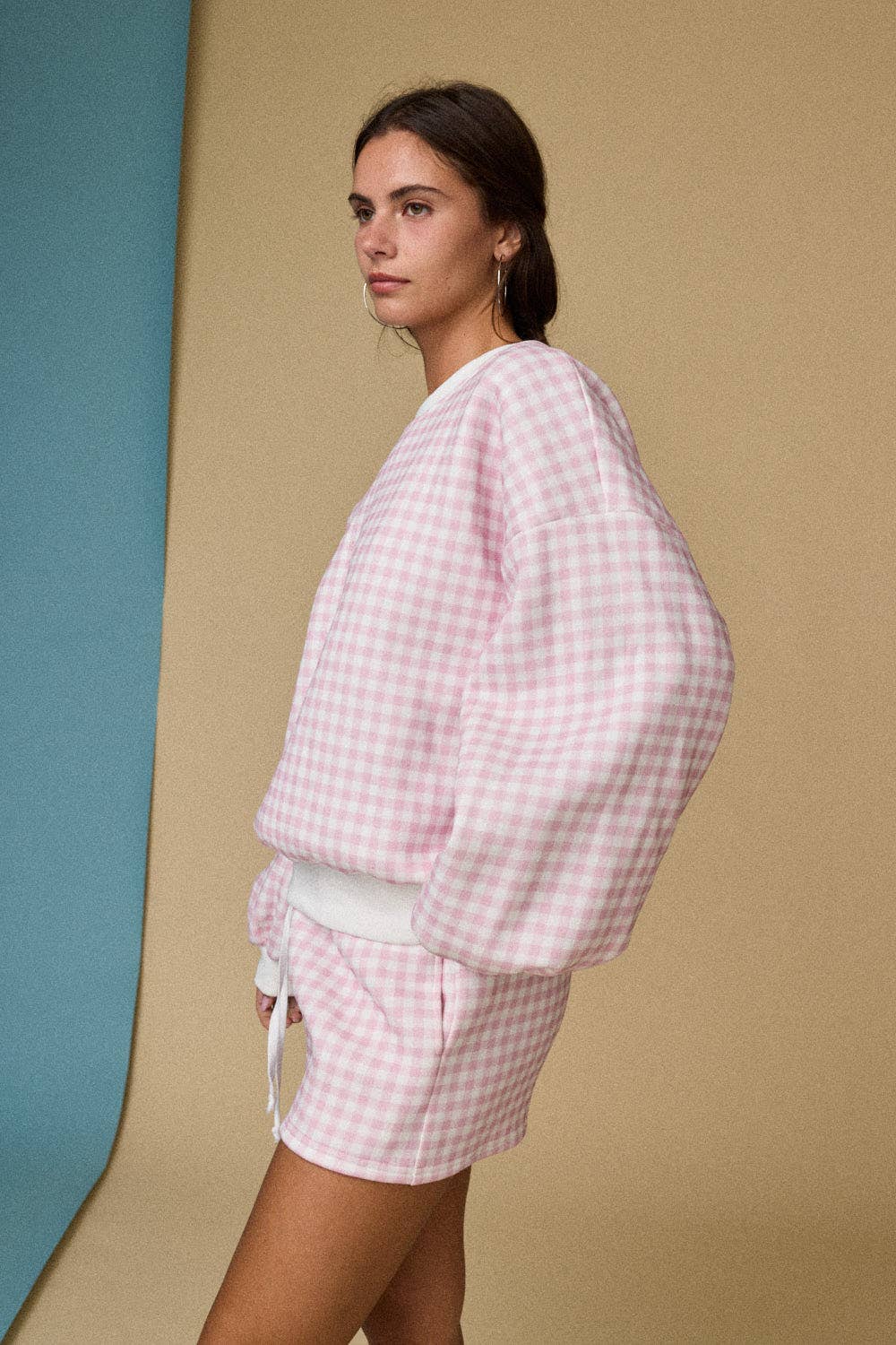 PX19244 - GINGHAM SHORT SET