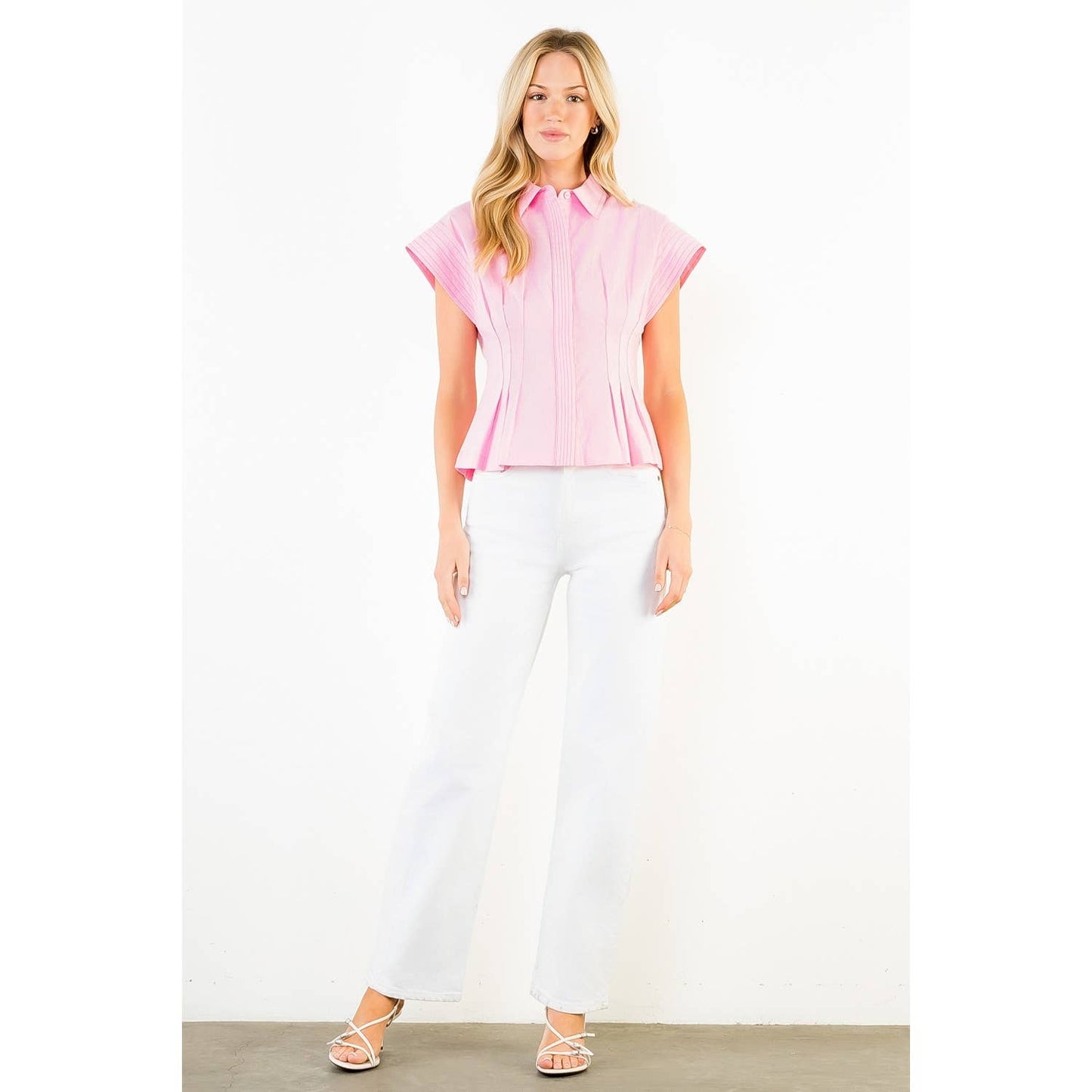 Button Down Collared Shirt