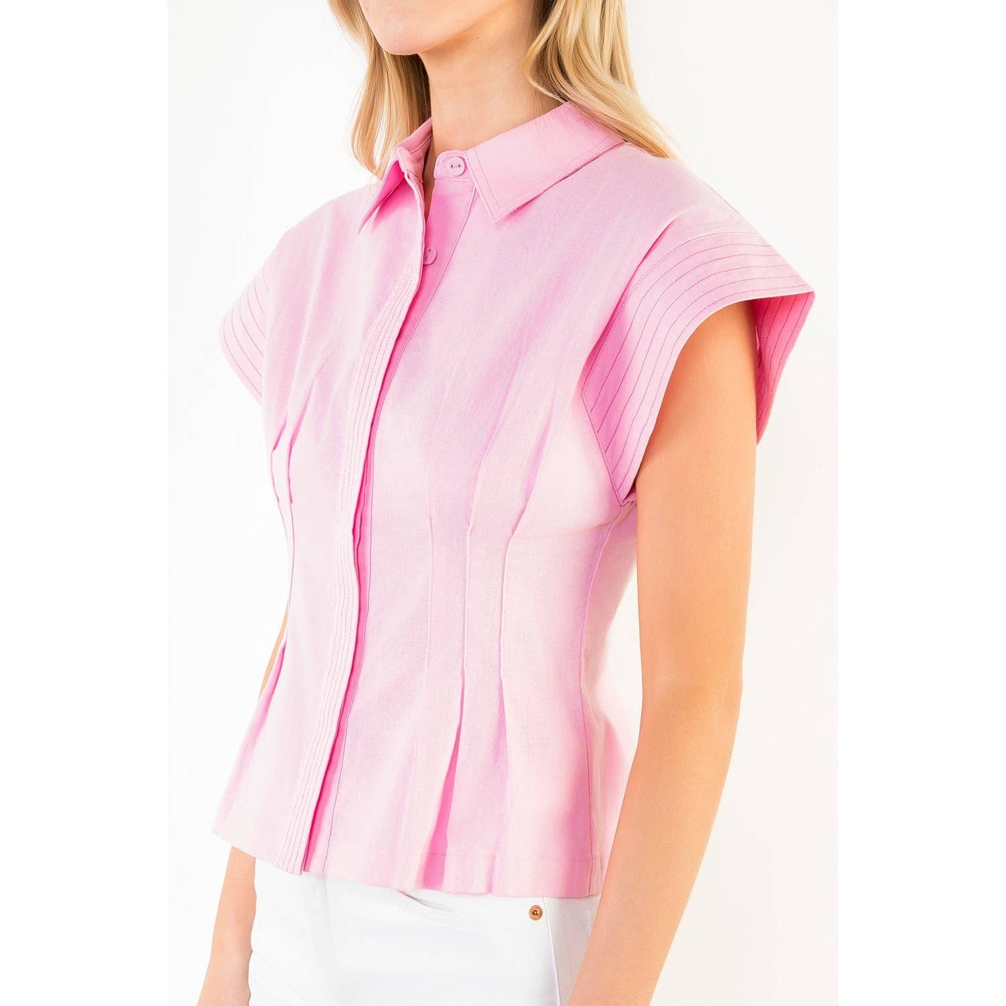 Button Down Collared Shirt