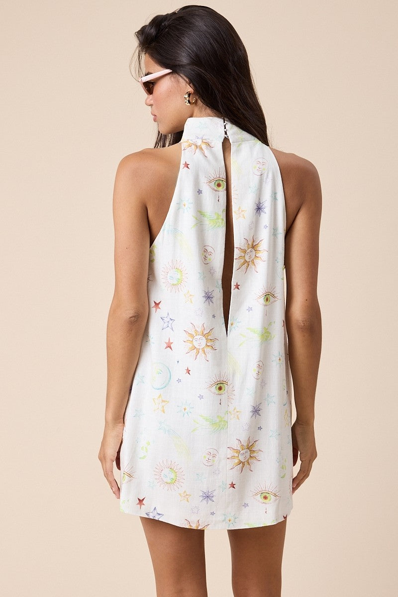 SKY TO MOON MINI DRESS