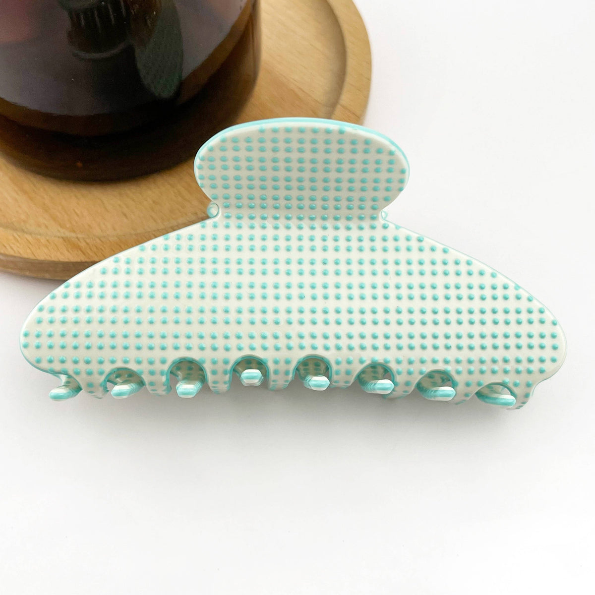 Acetate Polka Dot Hair Claw Clip, Classic Hair Clip