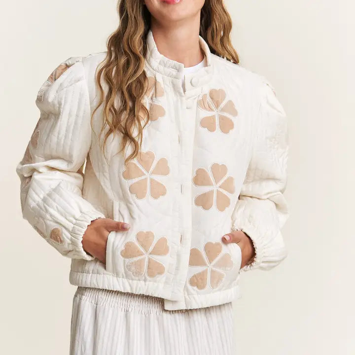 IN THE BEGINNING QUILTED JACKET