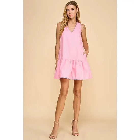 TCEC POPLIN DRESS