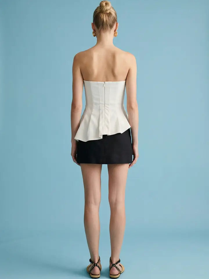HEYSON PLEAT DETAIL TOP